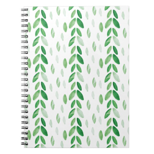 Cuaderno watercolor leaves (Frente)
