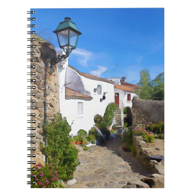 Cuaderno Watercolor Mediterranean village (Frente)