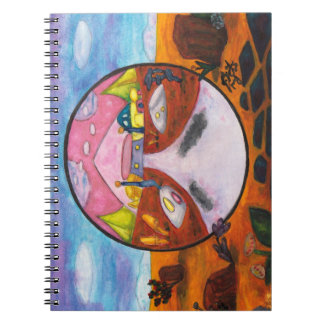 Cuaderno Watercolor Painting Science Fiction Dimension Art