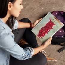 Watercolor Rojo Chile Ristra Nuevo México