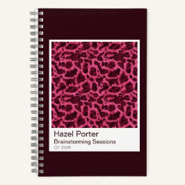 Cuaderno Watercolor Tortoiseshell Spiral Notebook