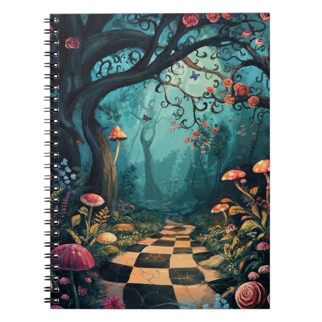 Cuaderno Watercolor Whimsical Wonderland Path (Frente)