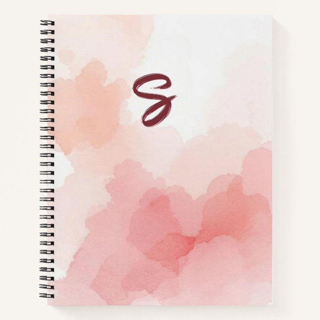 Cuaderno Watercolour Wash Initial Planner (Anverso)
