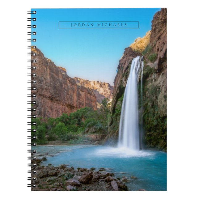 Cuaderno Waterfalls | Havasu Falls at Sunset (Frente)
