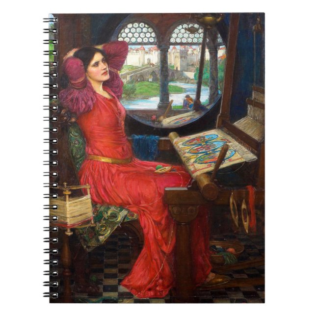 Cuaderno Waterhouse I Am Half-Sick of Shadows (Frente)