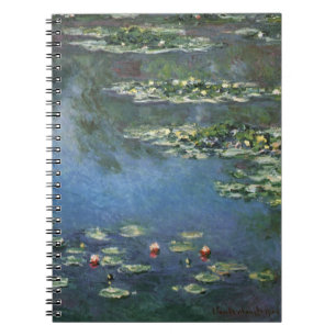 Cuaderno Waterlilies por Claude Monet, Flores de época