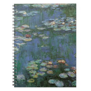 Cuaderno Waterlilies por Claude Monet, Flores de época