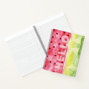 Cuaderno Watermelon Hello Fun Summer design