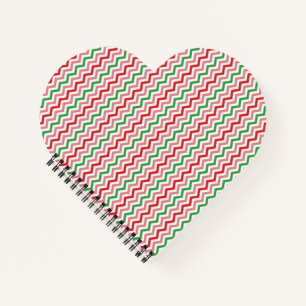 Cuaderno Watermelon Summer Zigzag Stripes Pattern-56209