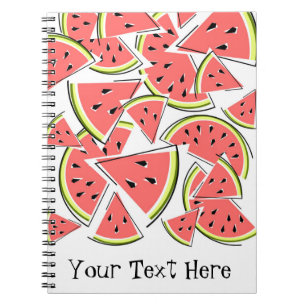 Cuaderno Watermelon Text