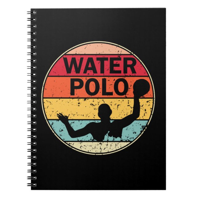 Cuaderno Waterpolo Retro - Waterpolo Vintage H2 Polo (Frente)