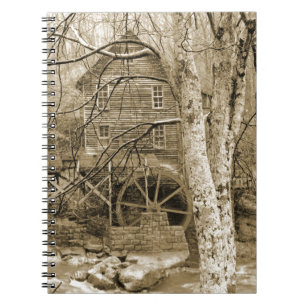 Cuaderno Waterwheel del vintage