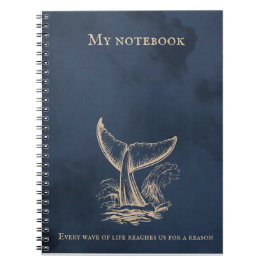 Cuaderno Wave Notebook - Diario inspirado en el océano para