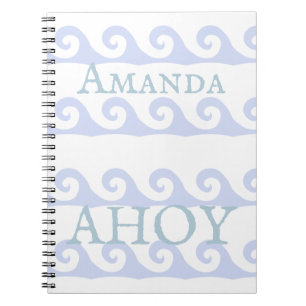 Cuaderno Waves Ahoy Personalizado