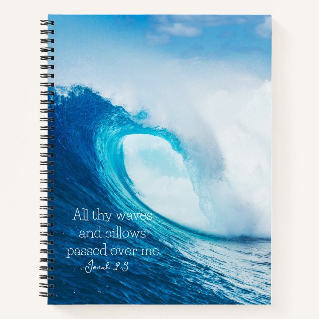 Cuaderno Waves Faith Journal (Anverso)