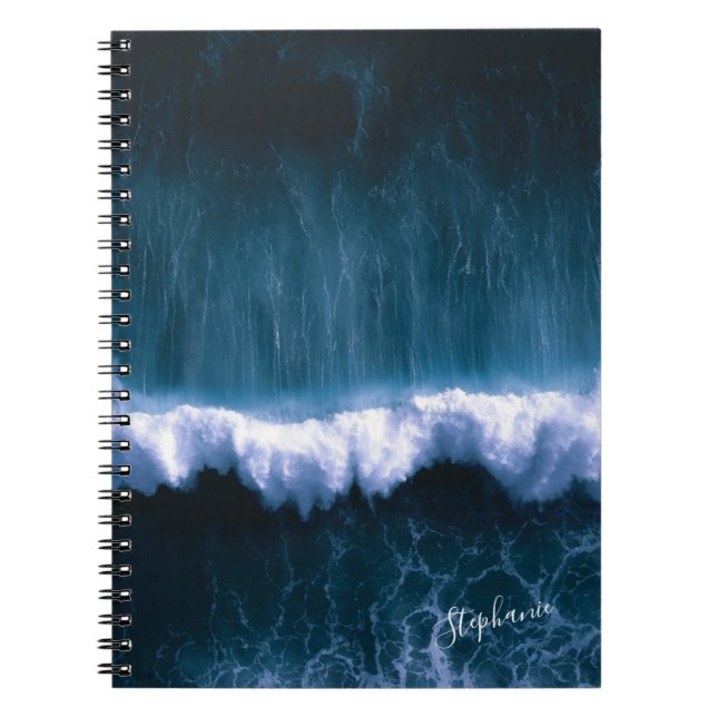 Cuaderno Waves marinas (Frente)