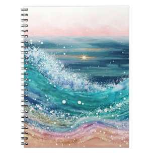 Cuaderno Waves oceánicas acuáticas