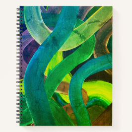 Cuaderno Wavy - Green Leaf Edition Spiral