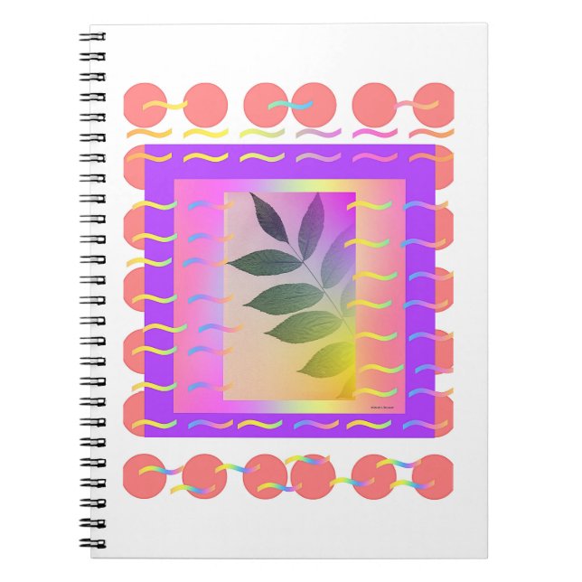 Cuaderno WAVY LEAF Journal (Frente)
