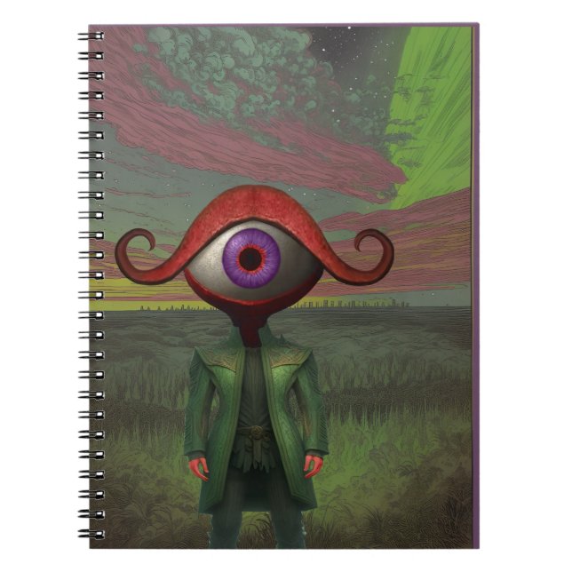 Cuaderno We Are All Eyes Here  (Frente)