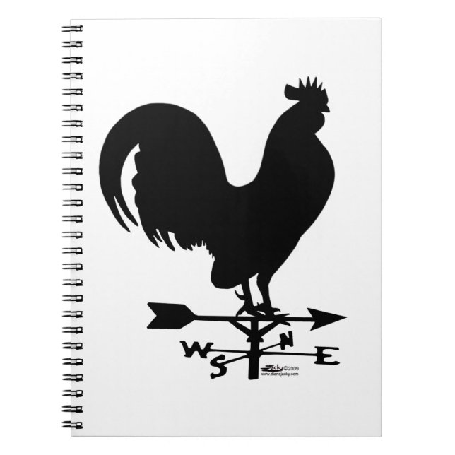 Cuaderno Weathervane Rooster (Frente)