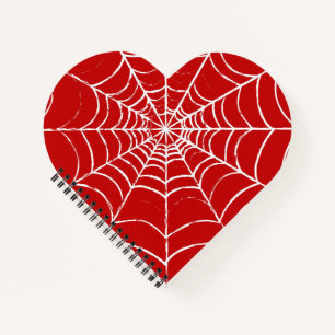 Cuaderno Web roja
