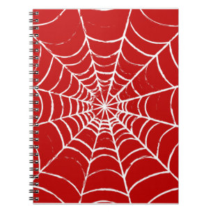 Cuaderno Web roja