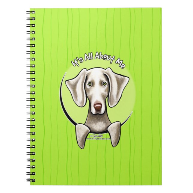 Cuaderno Weimaraner IAAM (Frente)
