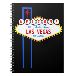 Cuaderno Welcome to Las Vegas Sign