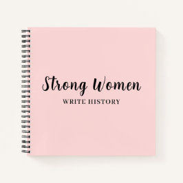 Cuaderno Well Behaved Women Feminist Quote Design