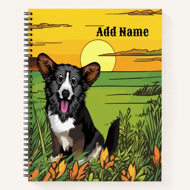 Cuaderno Welsh Corgi (Anverso)