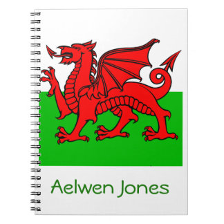 Cuaderno Welsh Flag