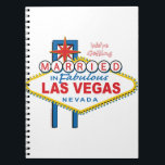 Cuaderno We're Getting Married in Las Vegas<br><div class="desc">We're getting married in Las Vegas design</div>