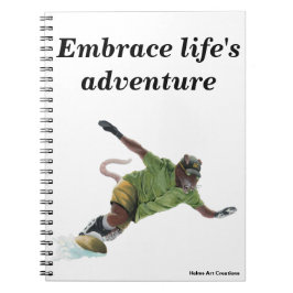 Cuaderno Wererat Snowboard Deportes Fantasía Bloc de notas 