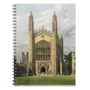 Cuaderno West End de College Chapel, Cambridge de rey, de