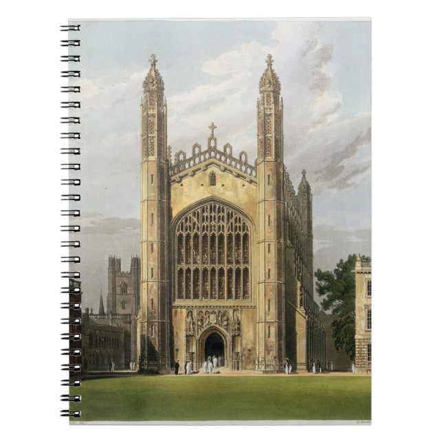 Cuaderno West End de College Chapel, Cambridge de rey, de (Frente)