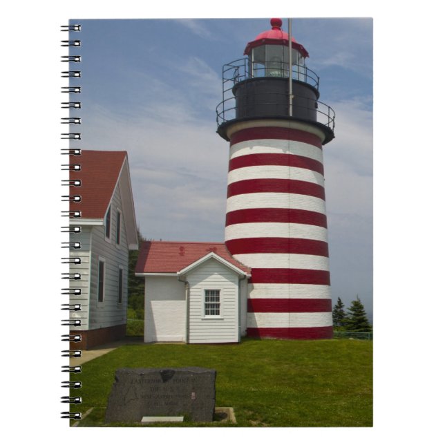 Cuaderno West Quoddy Head Lighthouse State Park es (Frente)