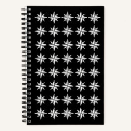 Cuaderno West Wind Postcards' Compass Logo Pattern