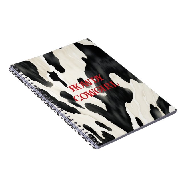 Cuaderno Western Farm Animal Cow Country (Lado Derecho)