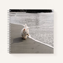 Cuaderno Westie Photo 8x8 Square Journal