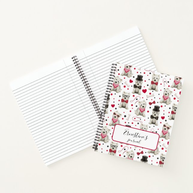 Cuaderno Westis blancos con accesorios caprichosos (Interior)