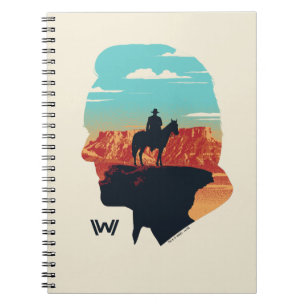 Cuaderno Westworld Dr. Ford Silhouette de Man in Black