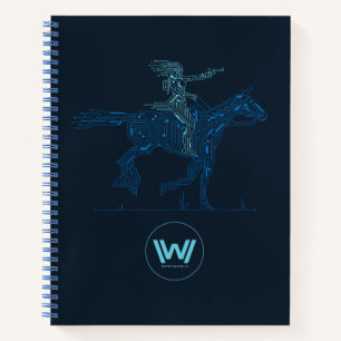 Cuaderno Westworld Gráfica del circuito de Caballo de Dol