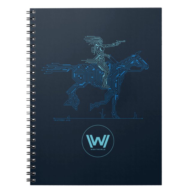 Cuaderno Westworld | Gráfica del circuito de Caballo de Dol (Frente)