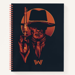 Cuaderno Westworld   Hombre de negro con rebelión