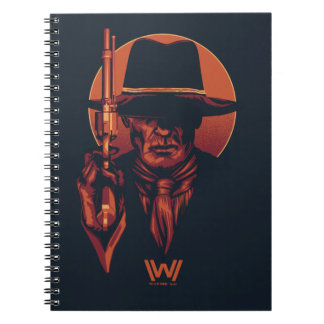 Cuaderno Westworld | Hombre de negro con rebelión