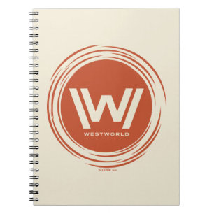 Cuaderno Westworld Logotipo de Sol estilizado