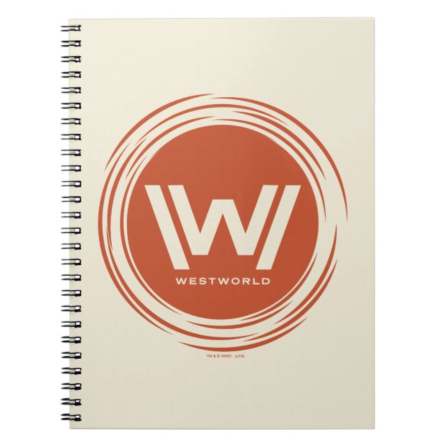 Cuaderno Westworld | Logotipo de Sol estilizado (Frente)