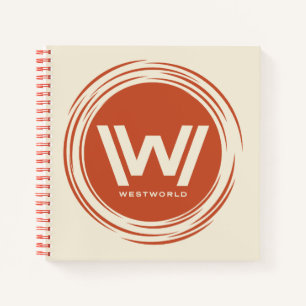 Cuaderno Westworld Logotipo de Sol estilizado