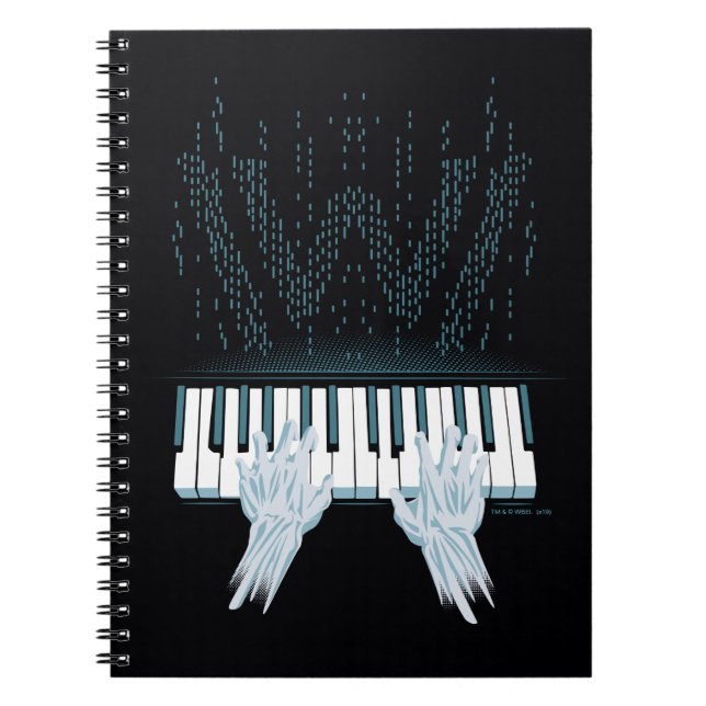 Cuaderno Westworld | Manos Android En El Piano Jugador (Frente)